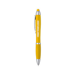 Neon Color Touch Ballpoint Pen With Led - Silan 5234