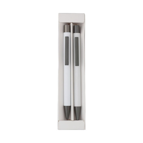 Tilde Soft Touch Pen And Pencil Set In Case - Silan 5284g