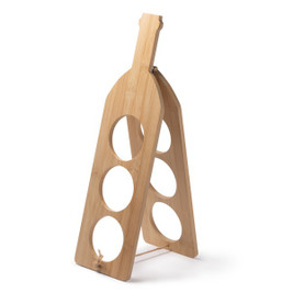 Kendrik Wooden Bottle Holder - Silan 6041g