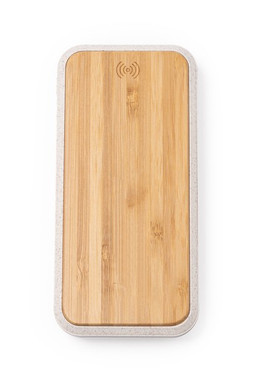 Silan 6058g - 6058 Ambro - Power Bank in Bamboo E Fibra Di Frumento