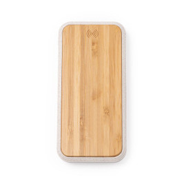 Ambro Power Bank In Bamboo And Wheat Fiber - Silan 6058g