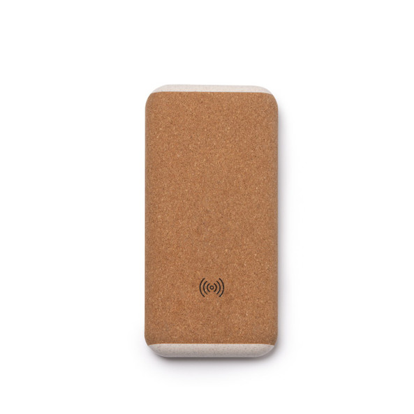 Sema Power Bank In Cork And Wheat Fiber - Silan 6085g