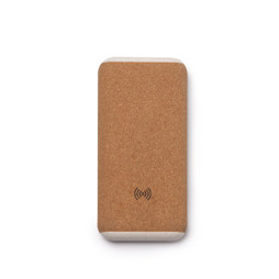 Sema Power Bank In Cork And Wheat Fiber - Silan 6085g