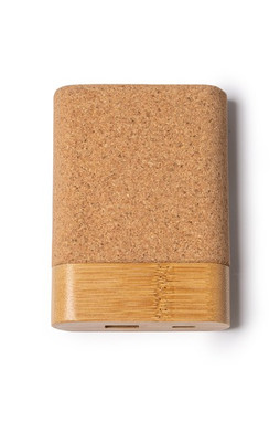 Silan 6086g - 6086 Aschy - Power Bank In Cork And Bamboo