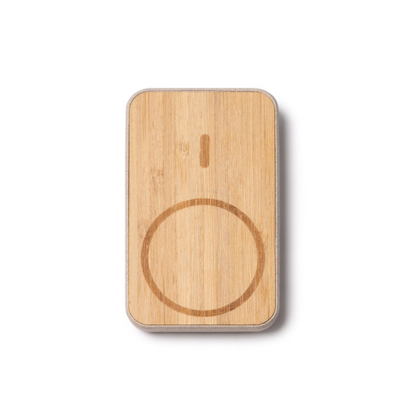 Oregor Power Bank In Bamboo And Wheat Fiber - Silan 6107g