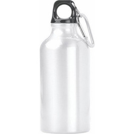 Ast Sidex 400 Aluminium Waterfles Met Karabijnhaak Set In Etui - Silan 8085AST