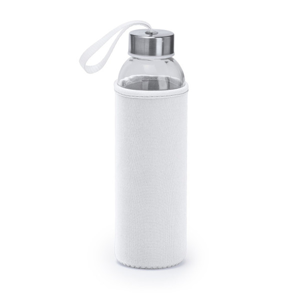 Glassy 500ml Glass Water Bottle - Silan 8408