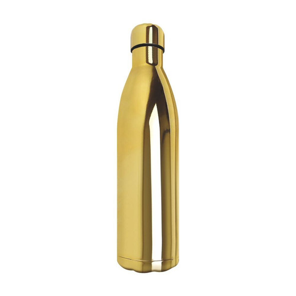 Gold 750 Thermal Water Bottle 750 Ml Steel 304 Double Wall Gold Color - Silan 8701borr