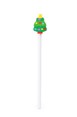 Silan 9206 - 9206 White Christmas Pencil Birillo In Wood