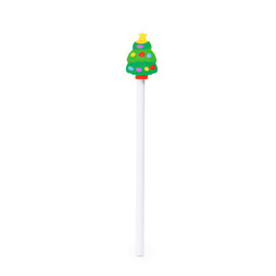 Silan 9206 - 9206 White Christmas Pencil Birillo In Wood