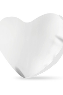 Silan 9220 - Coussin Coeur 100% polyester pour impression sublimatique