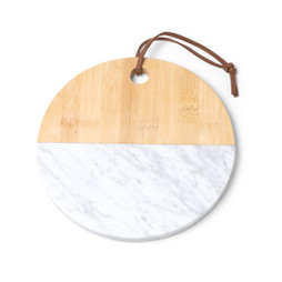 Silan 9257g - 9257 Planche à découper en marbre et bambou Valdy