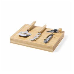 Silan 9260g - 9260 Set à vin et à fromage en bambou Formy