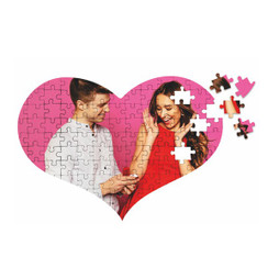 A3 Heart Sublimation Puzzle - Silan 9823puzzle
