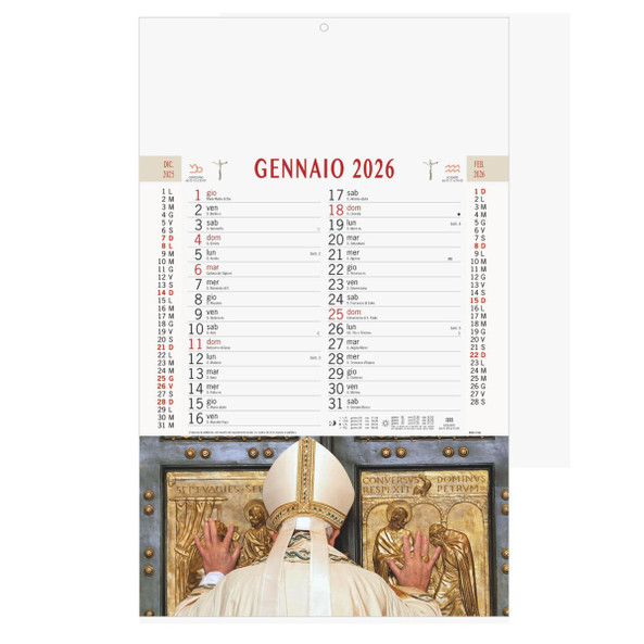Pope Francis Calendar - Silan B003