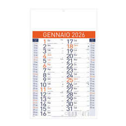 Light Dutch Wall Calendar - Silan B005