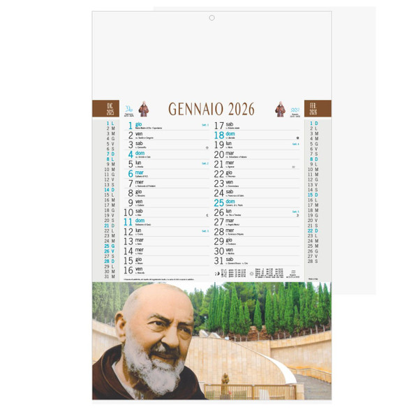 St. Pius Calendar - Silan B006