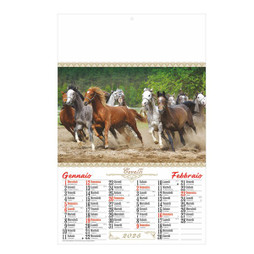 Horse Calendar - Silan B043
