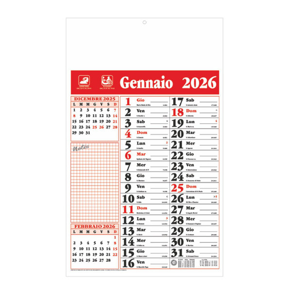 Dutch Calendar Notes - Silan B060