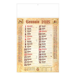 B/ Dutch Antique Calendar - Silan b/62calend