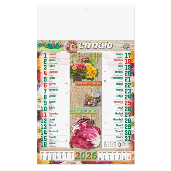 Vegetable Garden Calendar - Silan B086