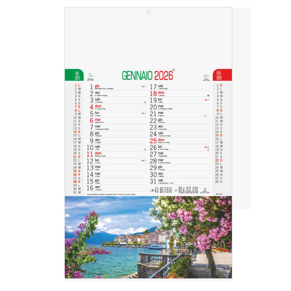 Italy Calendar - Silan B087