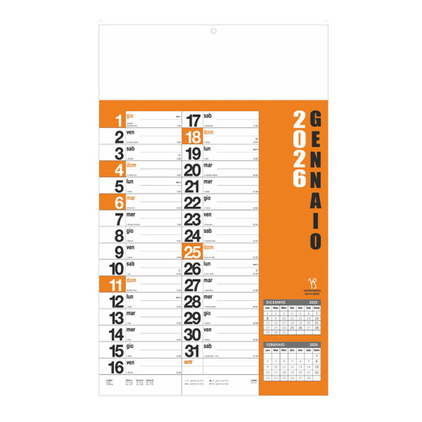 Norwegian Quarterly Calendar 12 Sheets - Silan B096