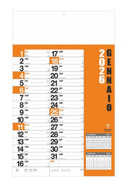 Silan B096 - B096 - Norwegian Quarterly Calendar 12 sheets