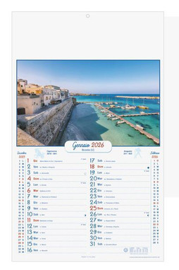 Silan B103 - B103 PUGLIA - Illustrated Calendar