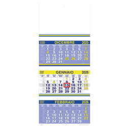 Silan F001 - F001 Triptych Calendar