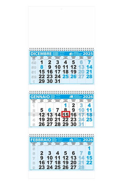 Silan F002 - F002 - TRIPTYCH CALENDAR