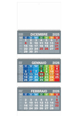 Silan F010 - F010 Calendar - Triptych with cursor