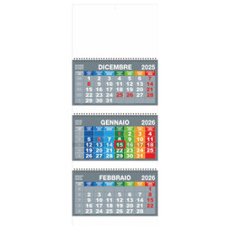 Silan F010 - F010 Triptych Calendar With Cursor
