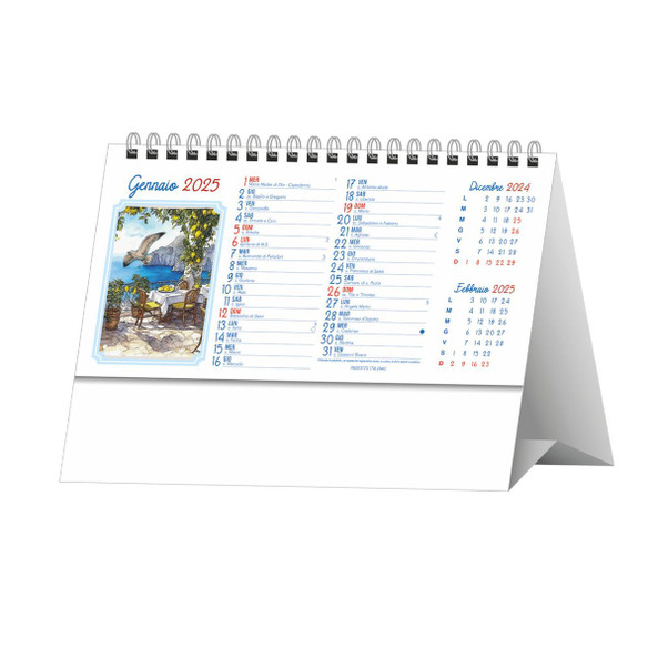 Desk Calendar Ancient Naples - Silan H013