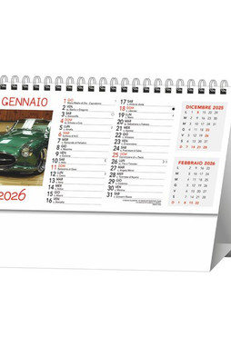 Silan H014 - H014 - SPORTS CAR DESK CALENDAR