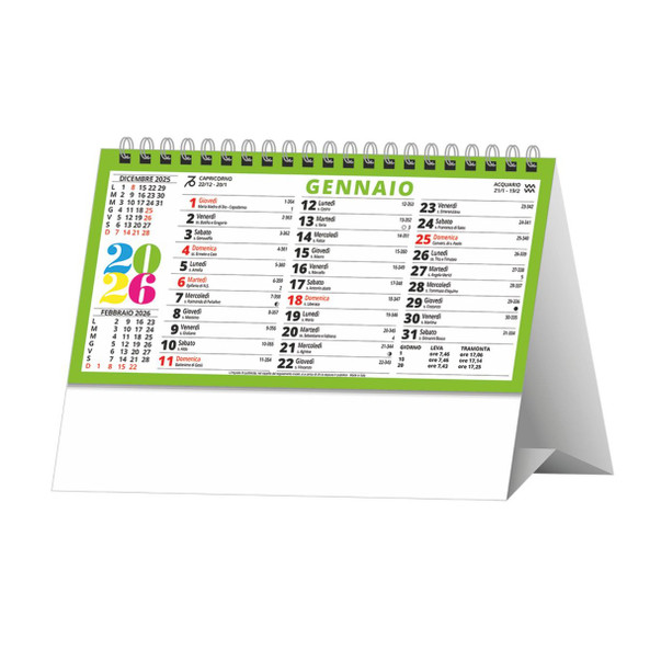 Swedish Desk Calendar - Silan H015