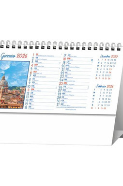 Silan H053 - H053 ROMA - Illustrated Table Calendar