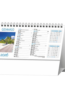 Silan SP25 - SP25 Tropical Table Calendar.