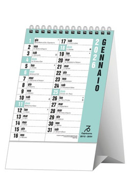 Silan SP26 - SP26 Norwegian Table Calendar 12 sheets