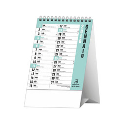 Silan SP26 - Sp26 Norwegian Desk Calendar 12 Sheets