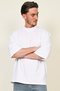 Casual Classics CRBT510 - Casual Ringspun Combed 220 Oversize Extended Neck Half Sleeve T