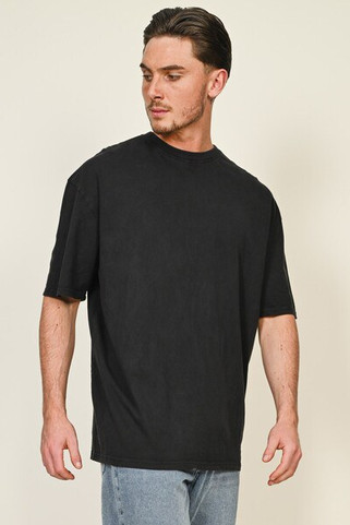 Casual Classics CRBTAC305 - Casual Ringspun Combed 180 Acid Wash Oversize Tall T