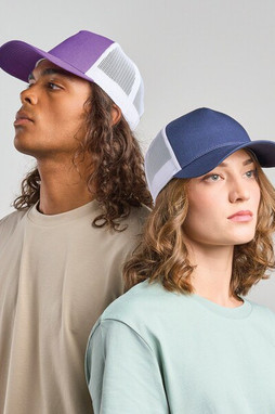 Atlantis ACRPCT - Atlantis Rapper Cotton S 5 Panel Sustainable Trucker Cap