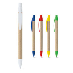 hi!dea 91628 - Kraft paper ball pen with clip