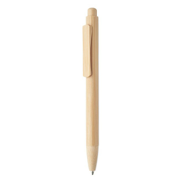 MAMBO Bamboo automatic ball pen - GiftRetail MO2606