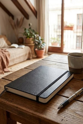 Moleskine 107153 - Classic M hard cover notebook - ruled