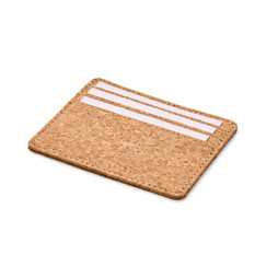 WALLK Cork cardholder with RFID - GiftRetail MO2625