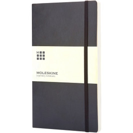 Moleskine 107168 - Moleskine Classic L soft cover notebook - plain