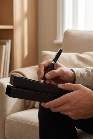 LYON Stylo bille twist avec boîte - GiftRetail MO2637