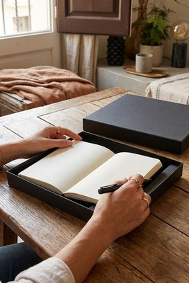Moleskine 107342 - Coffret cadeau avec cahier A5 et stylo Moleskine